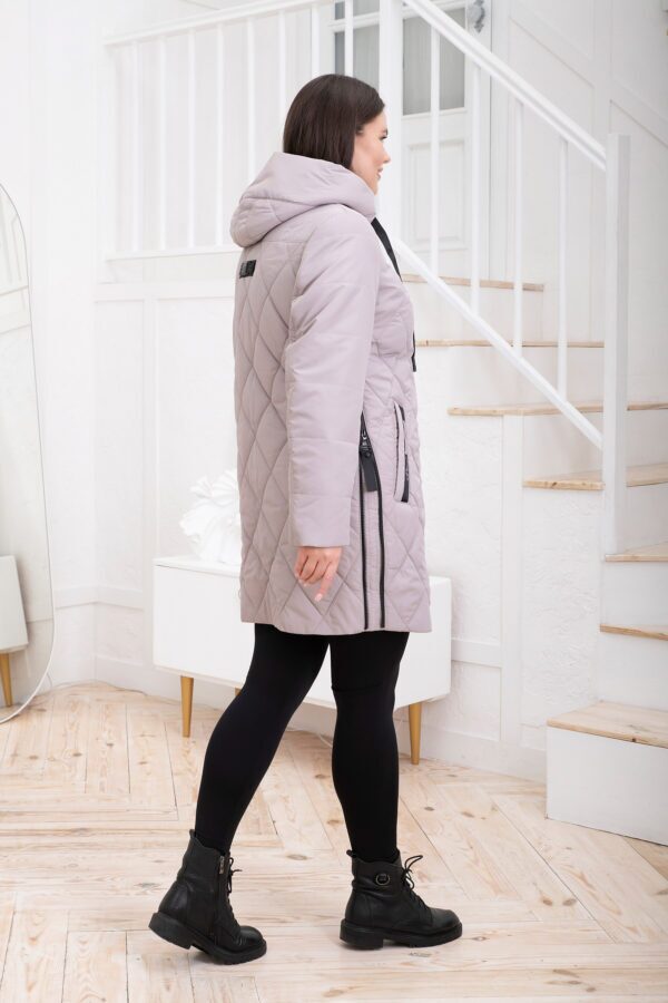 демісезонна жіноча стьогана куртка ст-3