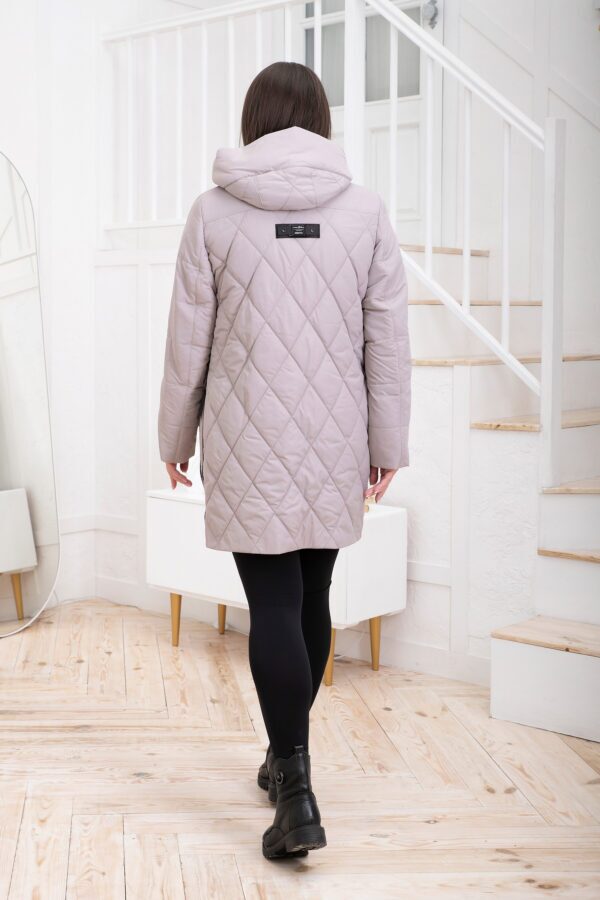 демісезонна жіноча стьогана куртка ст-3