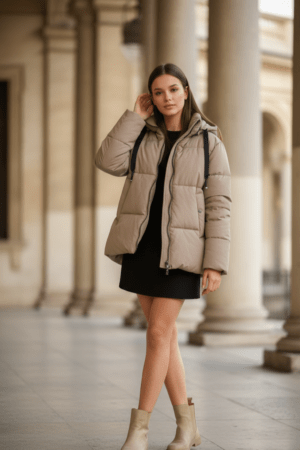 пуховик жіночій кн-3