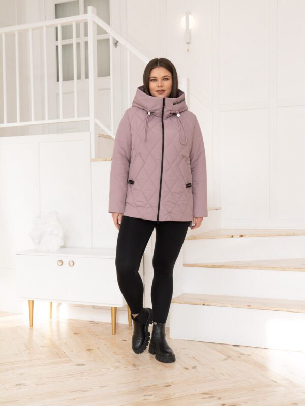 жіноча демісезонна стьогана куртка ст-14