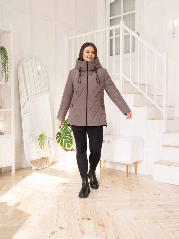 жіноча демісезонна стьогана куртка ст-14