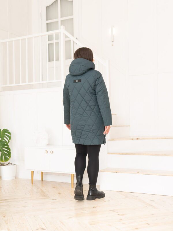 демісезонна жіноча стьогана куртка ст-3