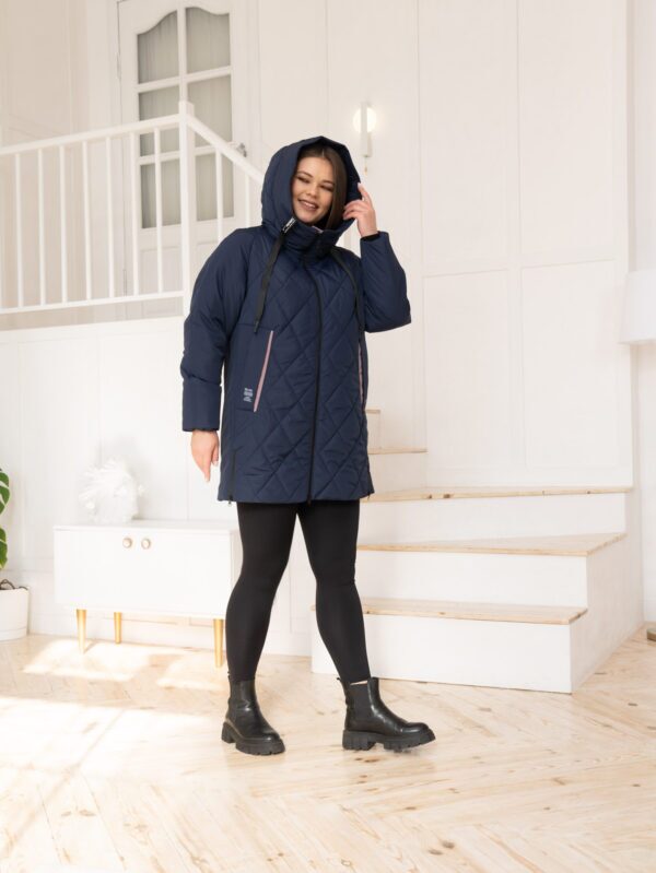 LAV01911 жіноча стьогана куртка демісезонна ст-15